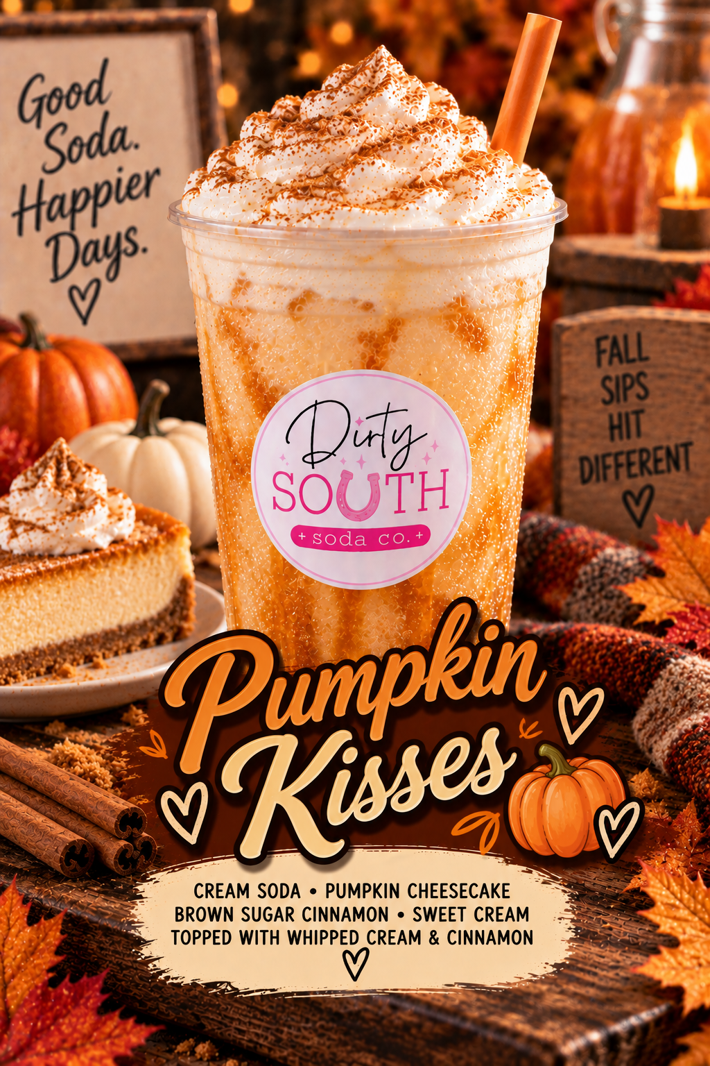 PUMPKIN KISSES (FALL MENU)