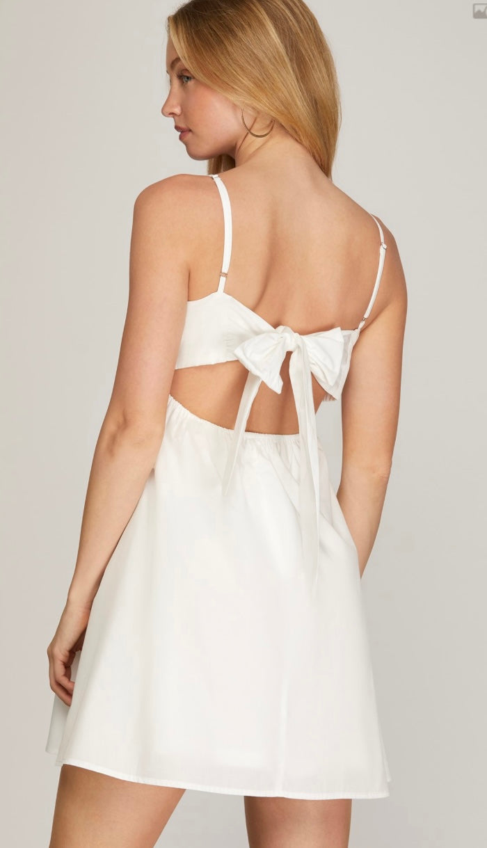 PUT A BOW ON IT DRESS