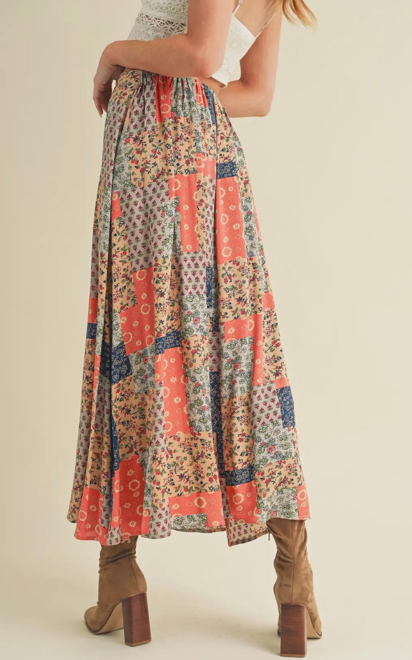PATCHWORK PRAIRIE SKIRT