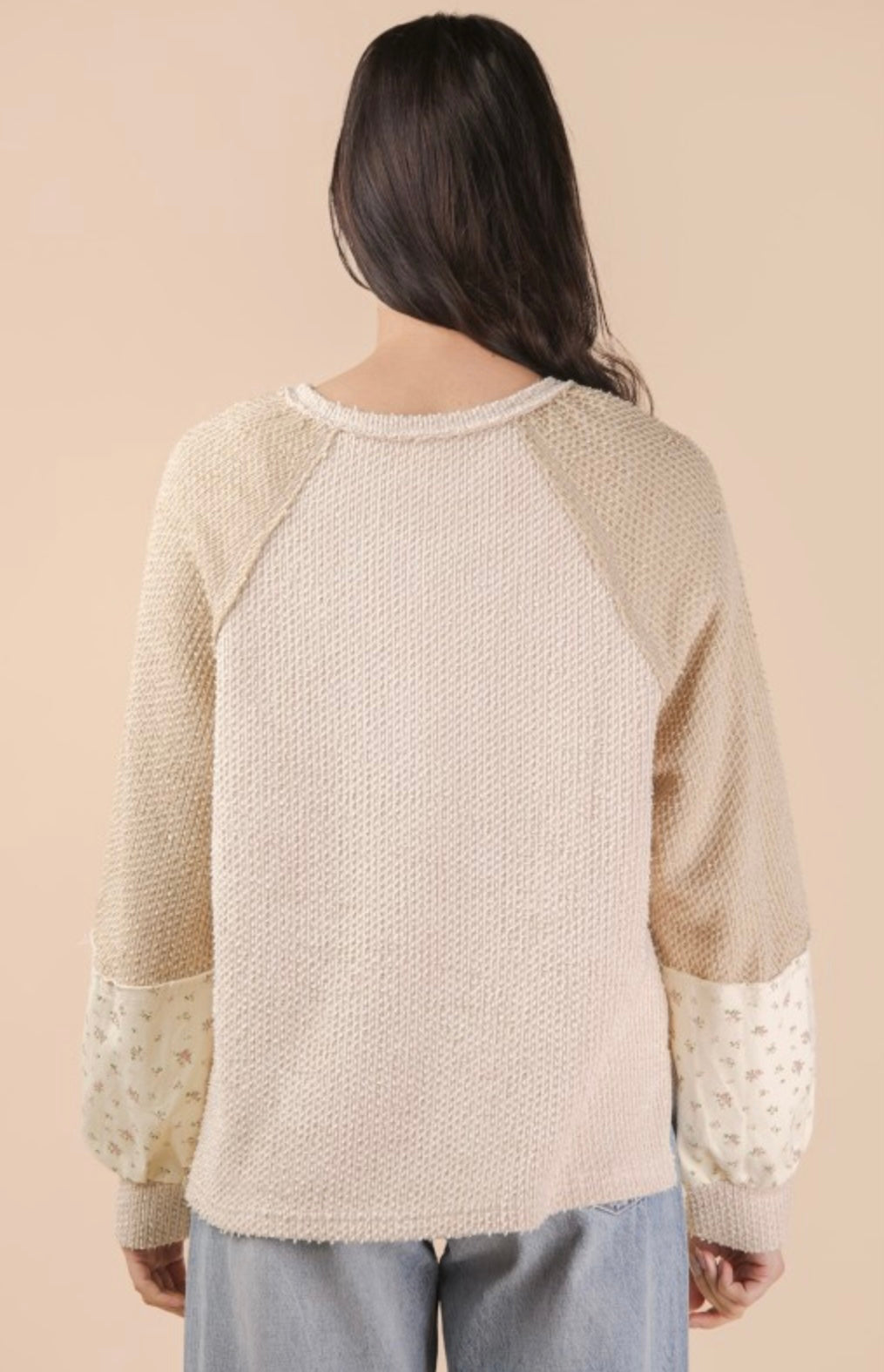 Buttercream Bloom Textured Top