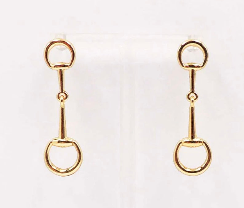 HORSE BIT EARRINGS