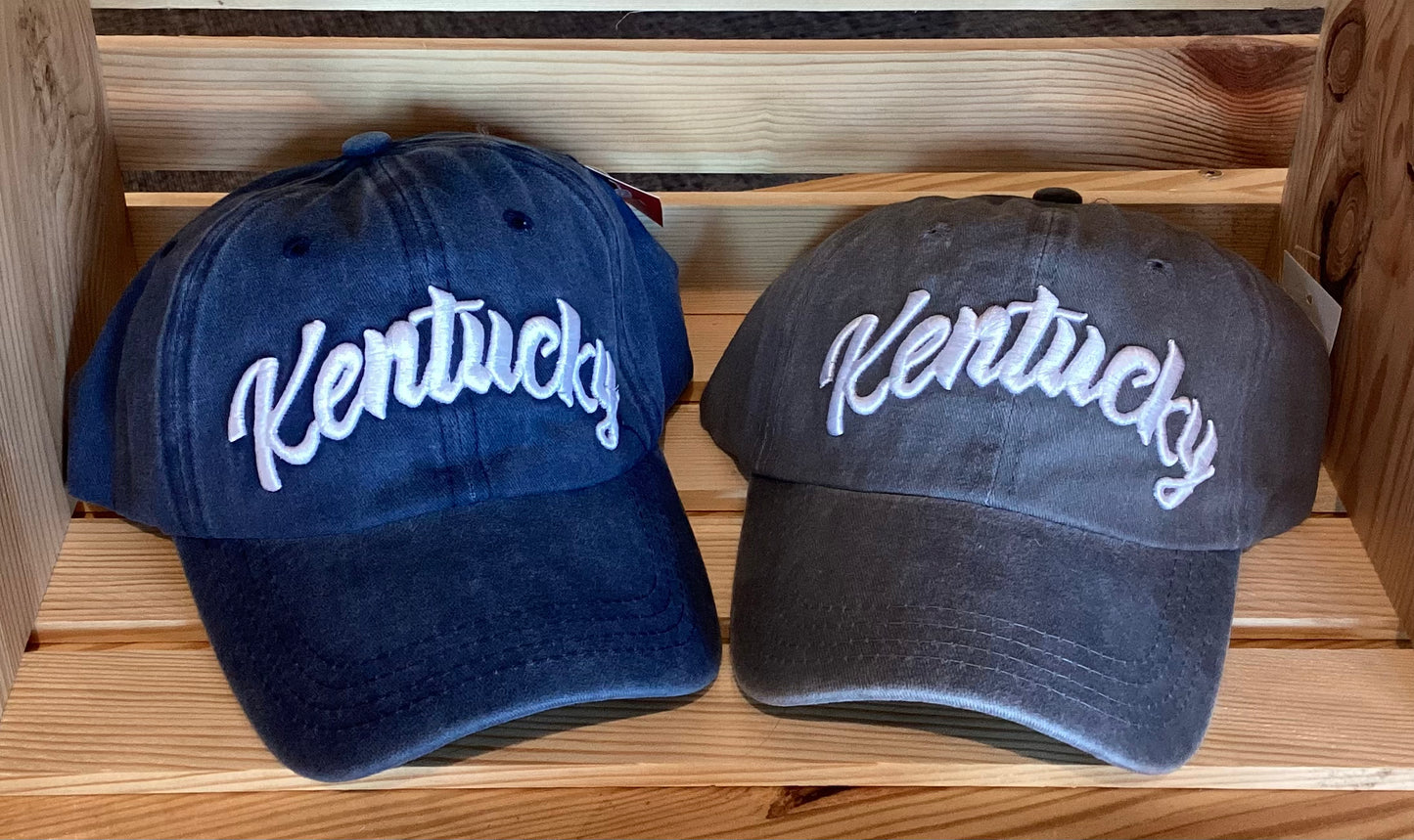 KENTUCKY HAT WITH PUFF EMBROIDERY