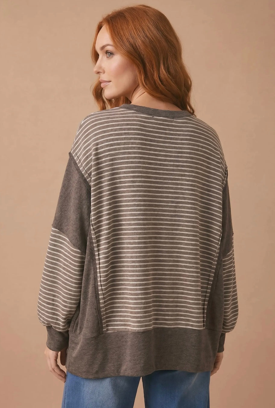 EVERYDAY EASE STRIPED PULLOVER