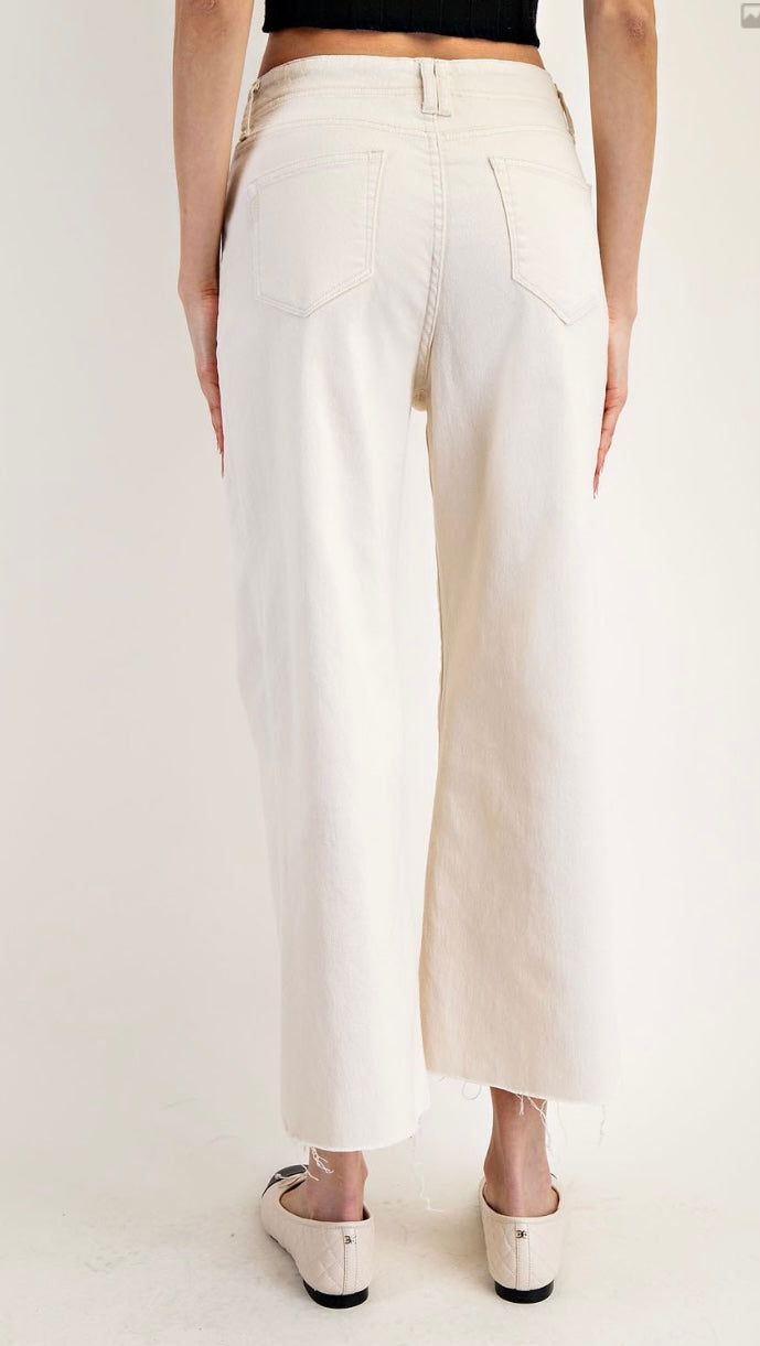 EASY BREEZY BOTTOMS (BONE)