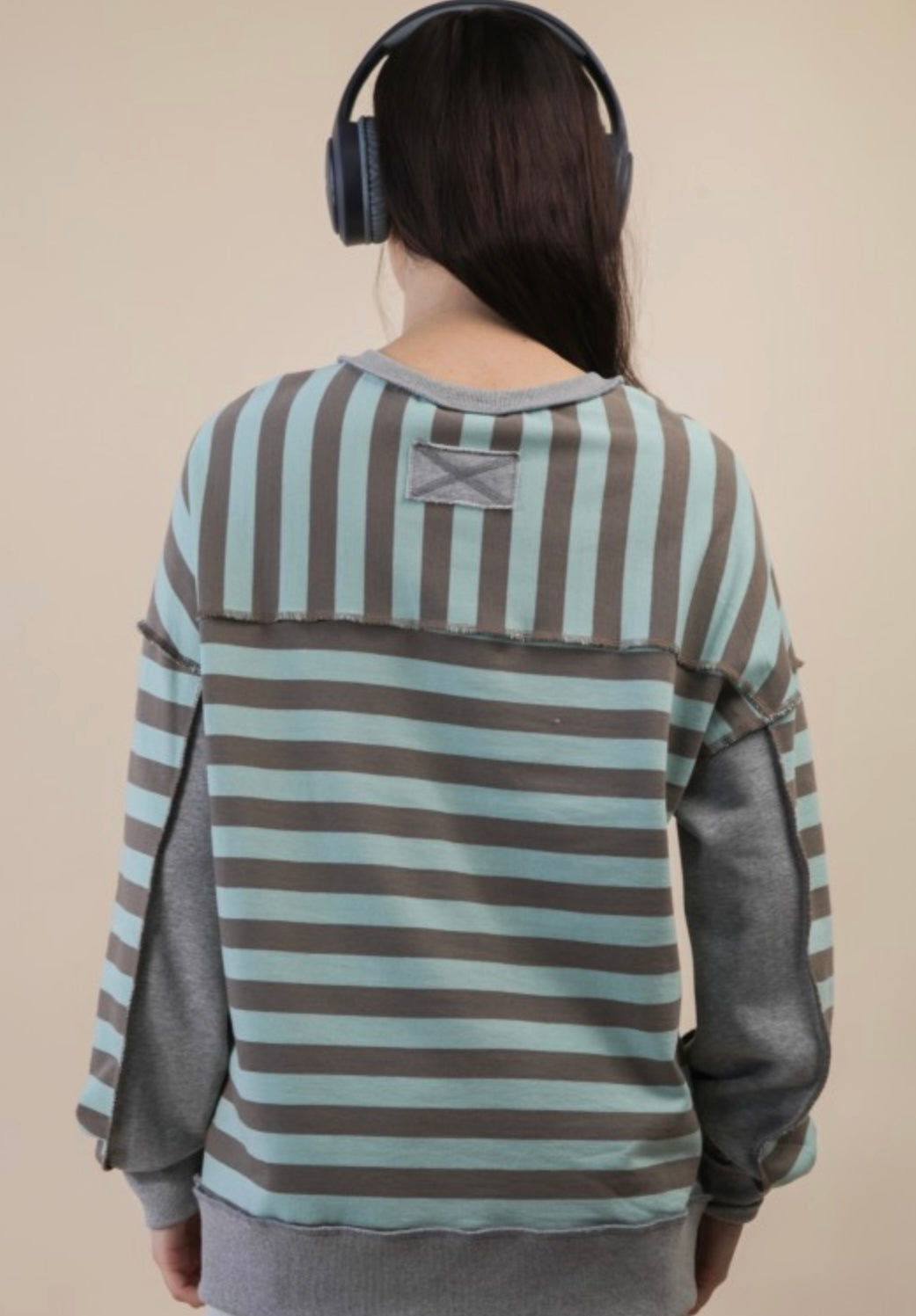 Comfy Lane Striped Pullover