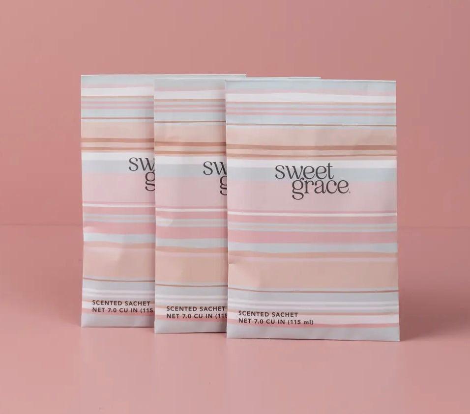 SWEET GRACE MODERN STRIPE SACHET