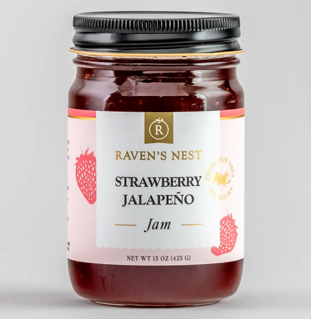 RAVENS NEST STRAWBERRY JALAPEÑO JAM