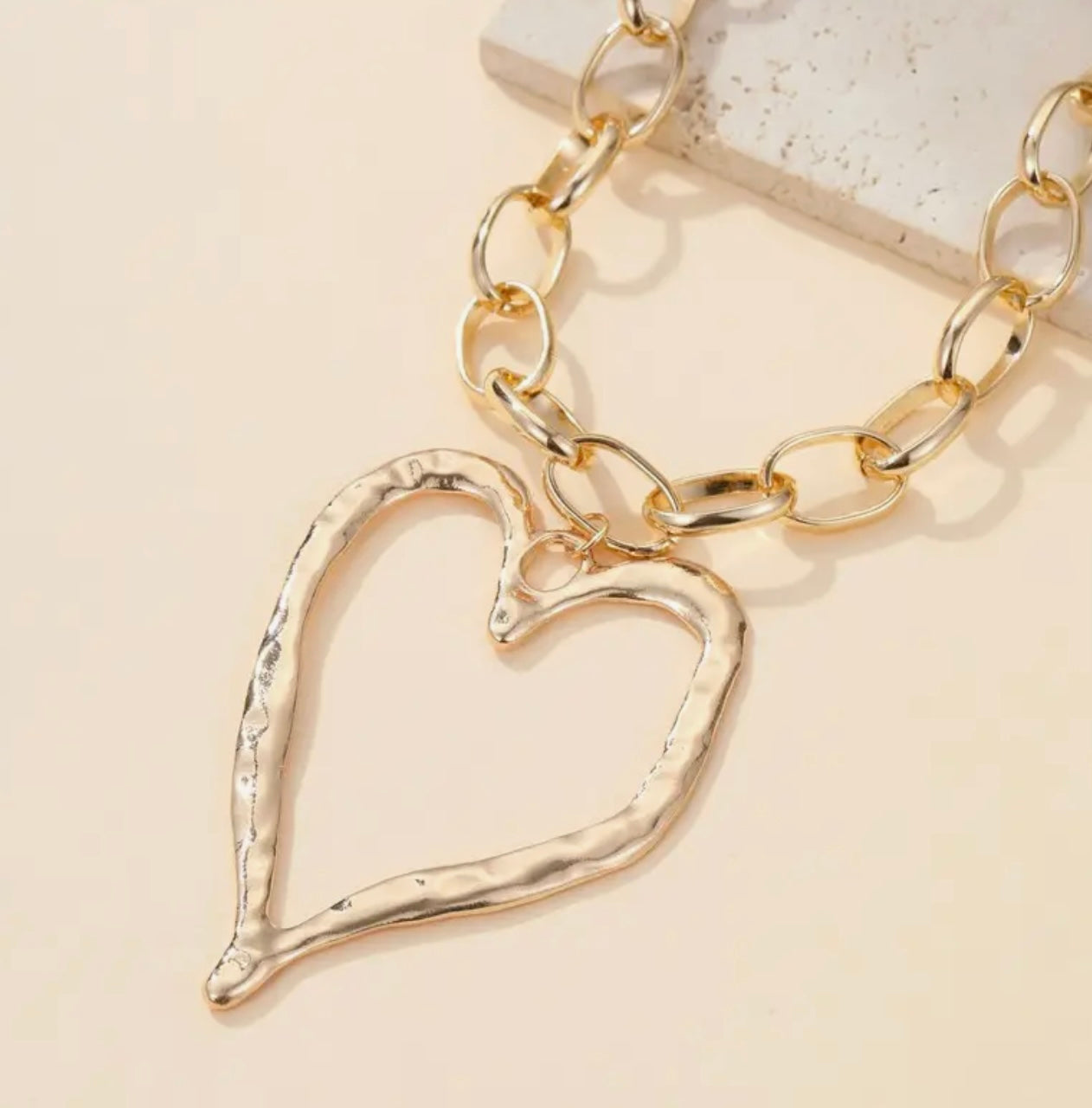 HEART OF GOLD NECKLACE