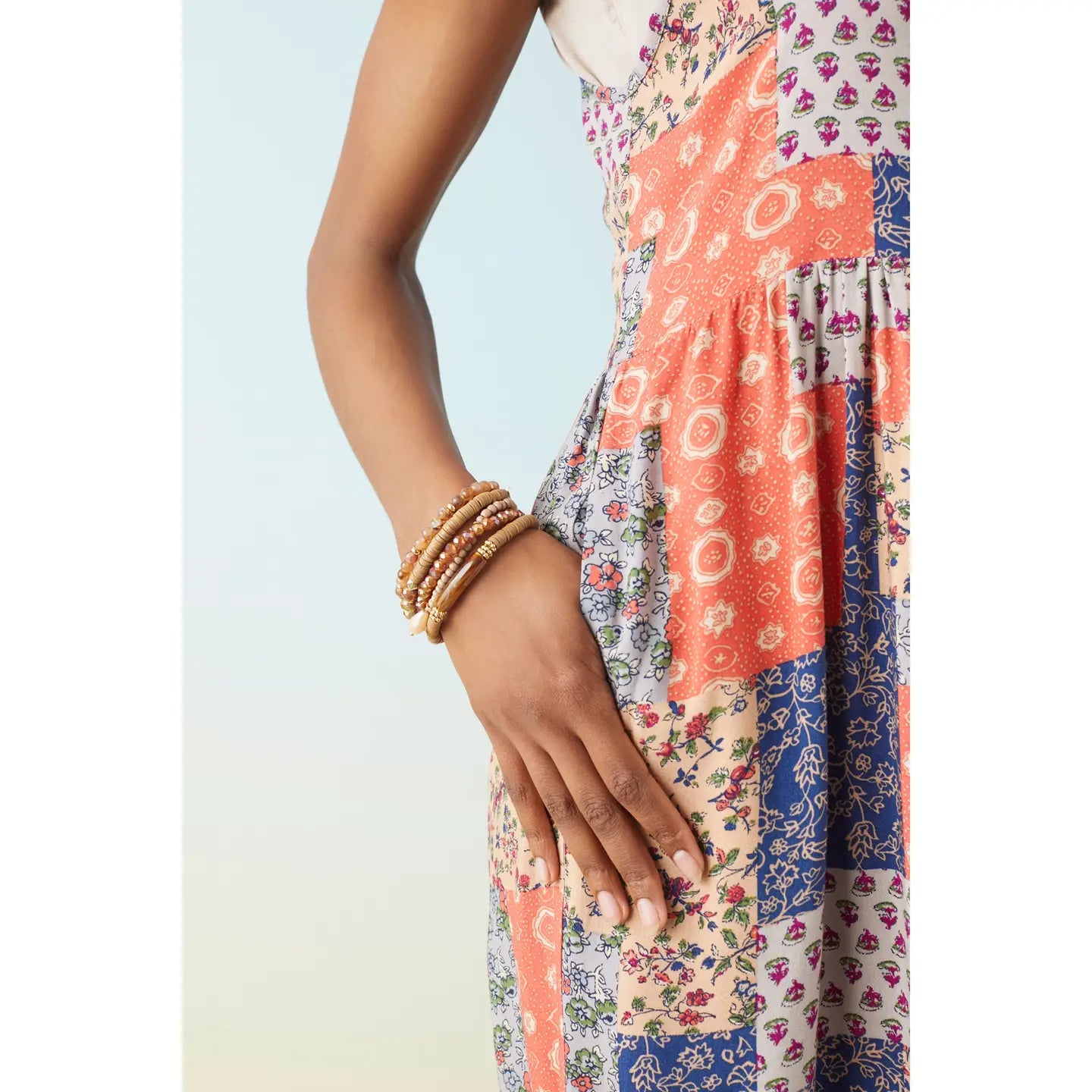 Agatha Sleeveless Romper with Side Pockets