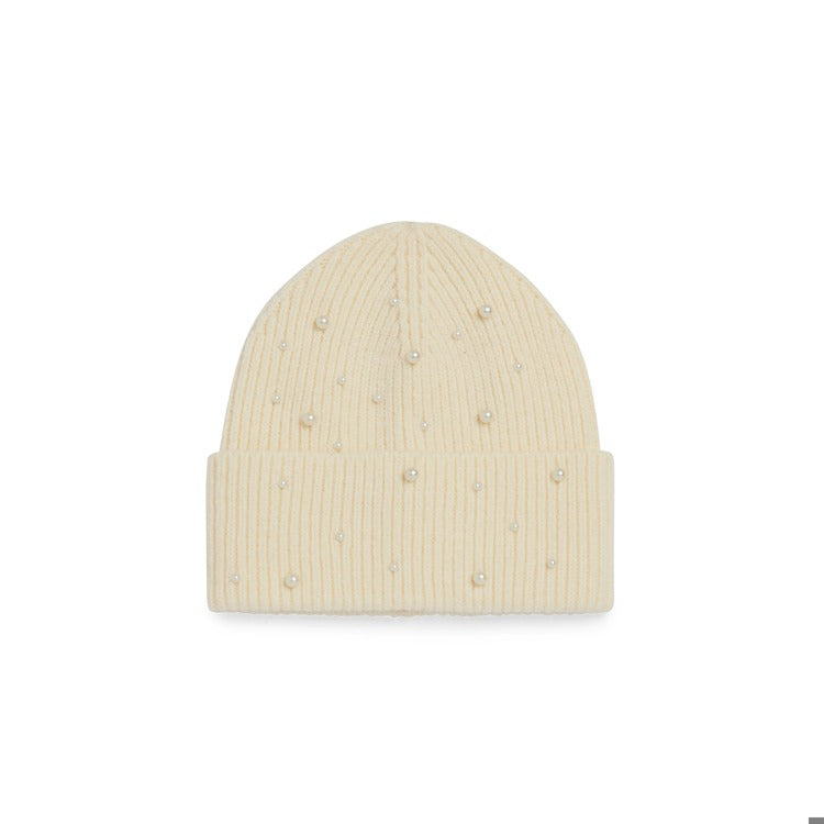 PERLA BEANIE,IVORY