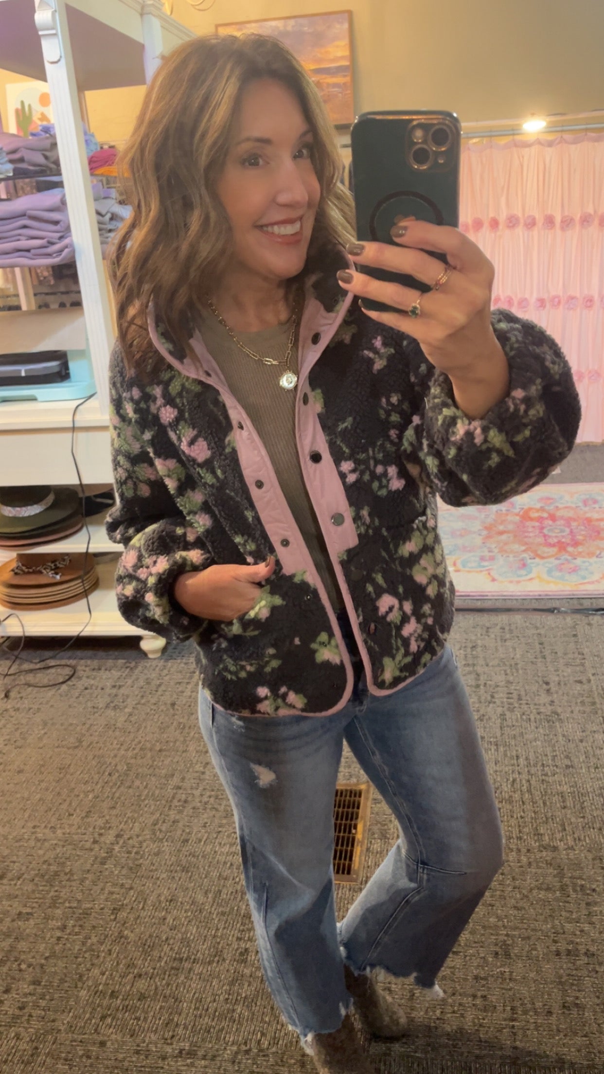 WILDFLOWER WHISPER FLEECE