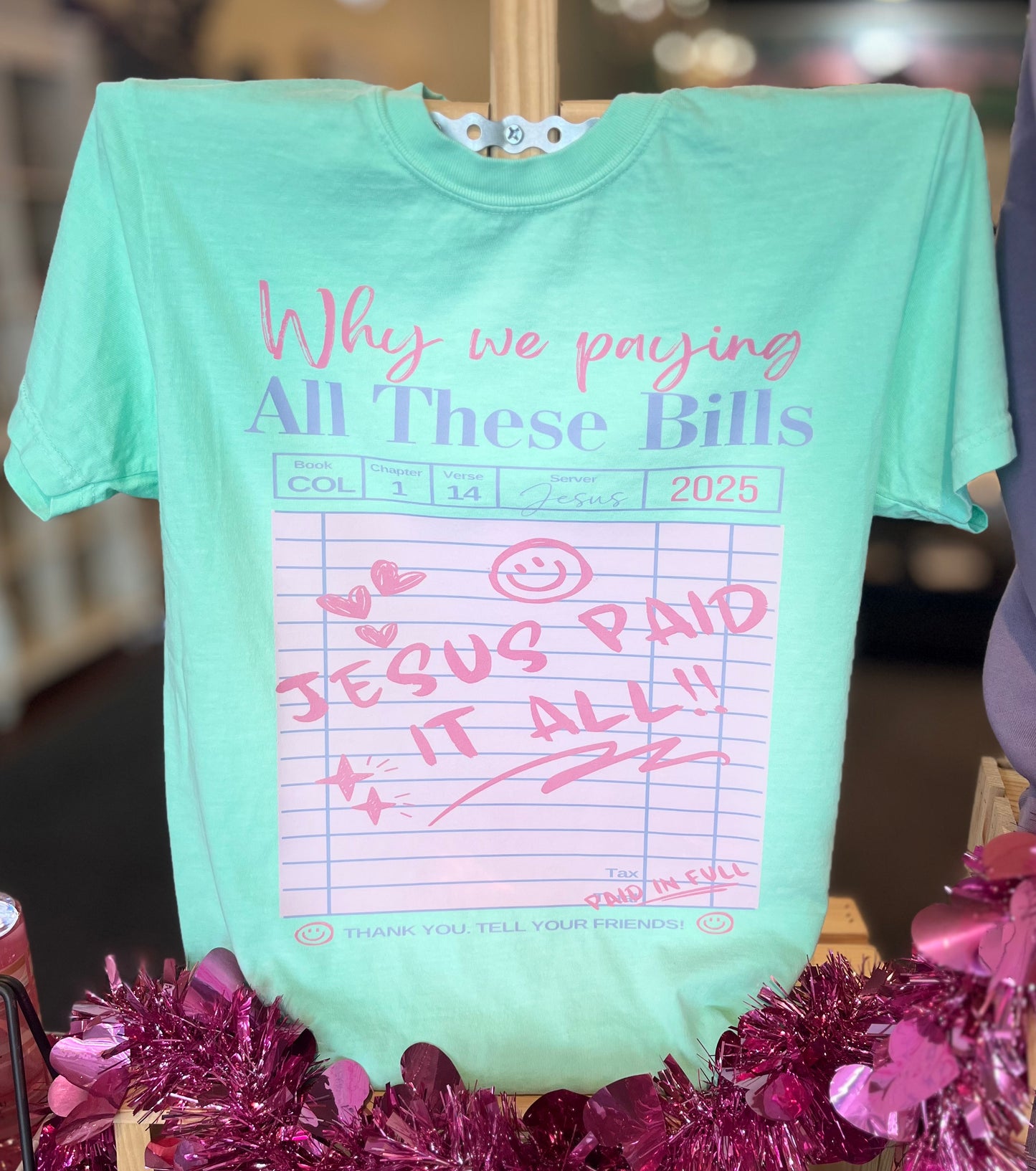 JESUS PAID IT ALL TEE