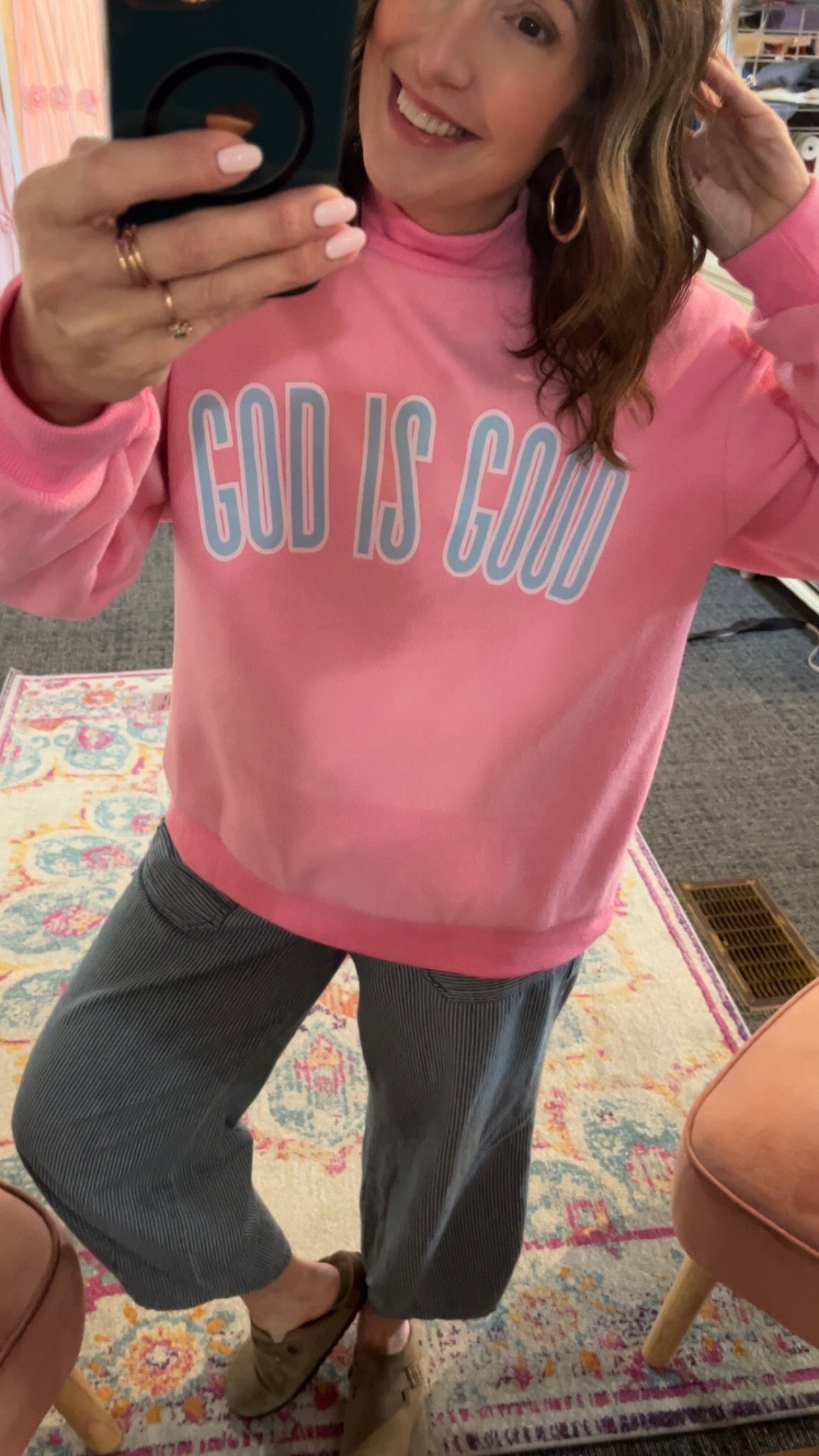 THE GOOD WORD REVERSIBLE SWEATSHIRT