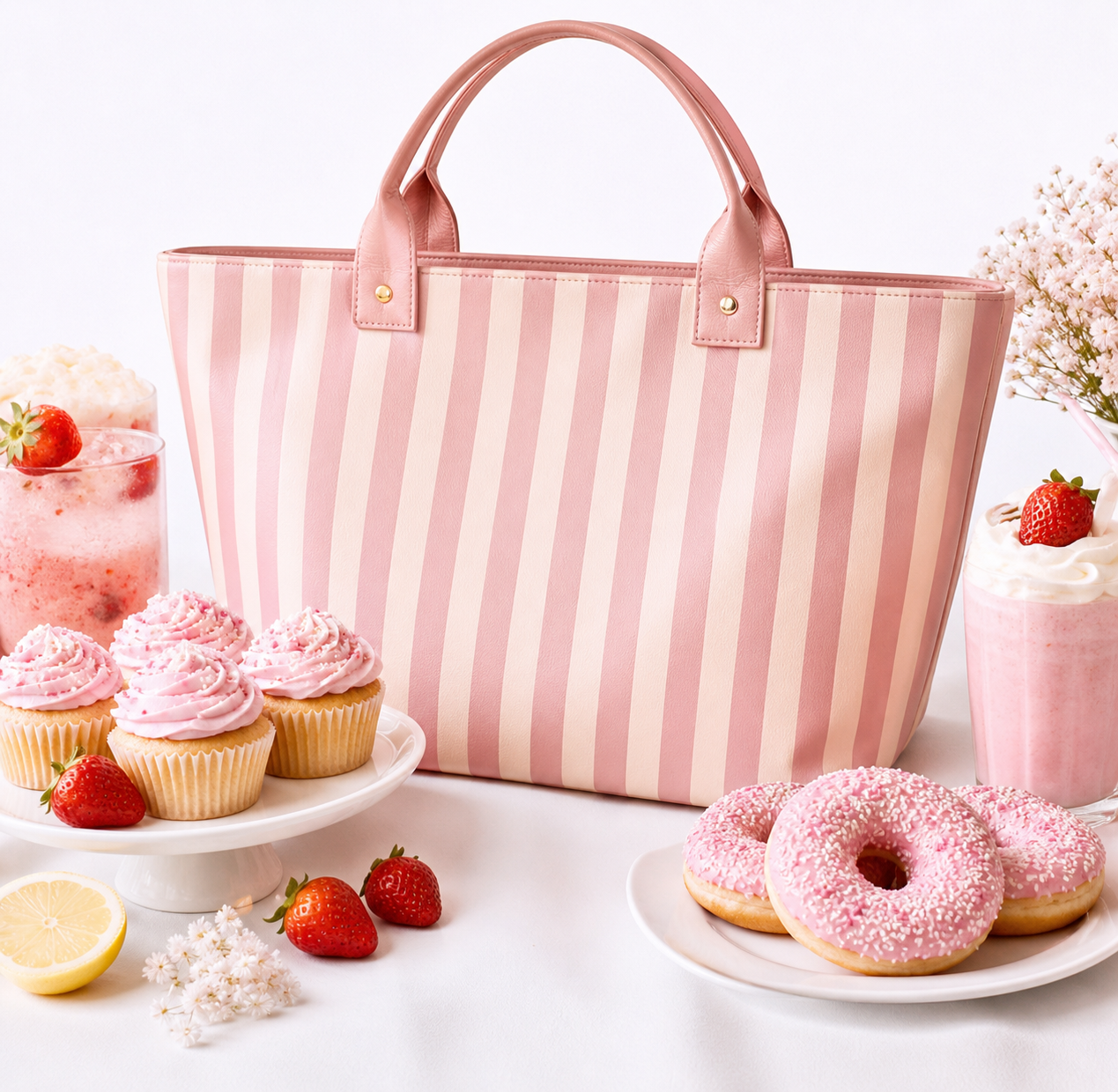 PRETTY IN PINK TOTE