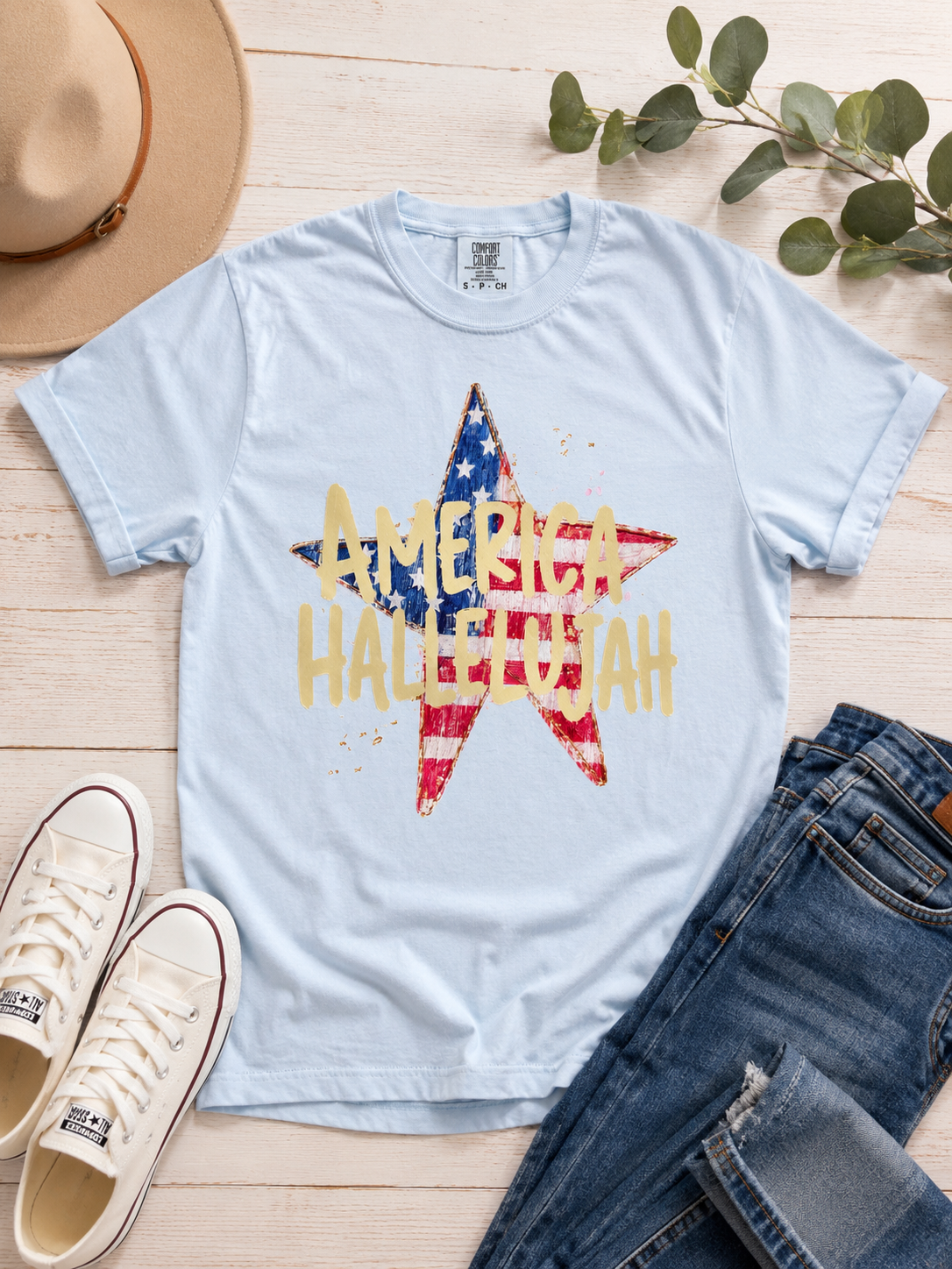 AMERICAN HALLELUJAH TEE