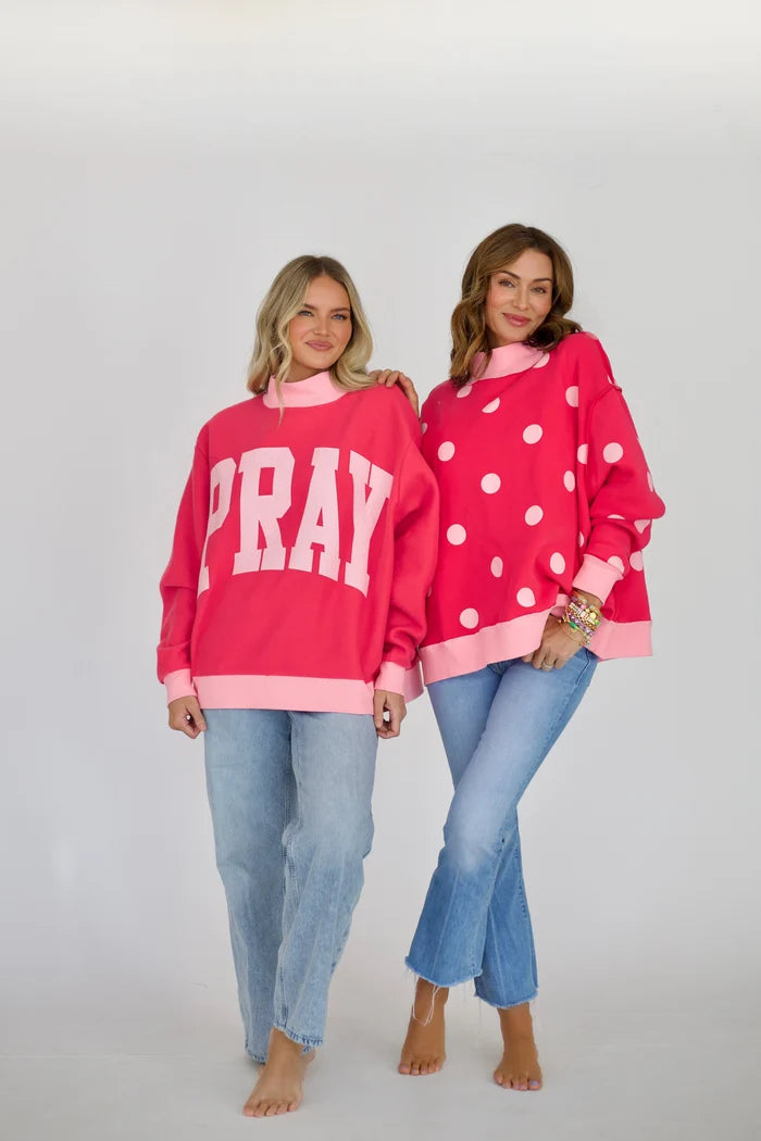PRAY 2-SIDED MOCKNECK