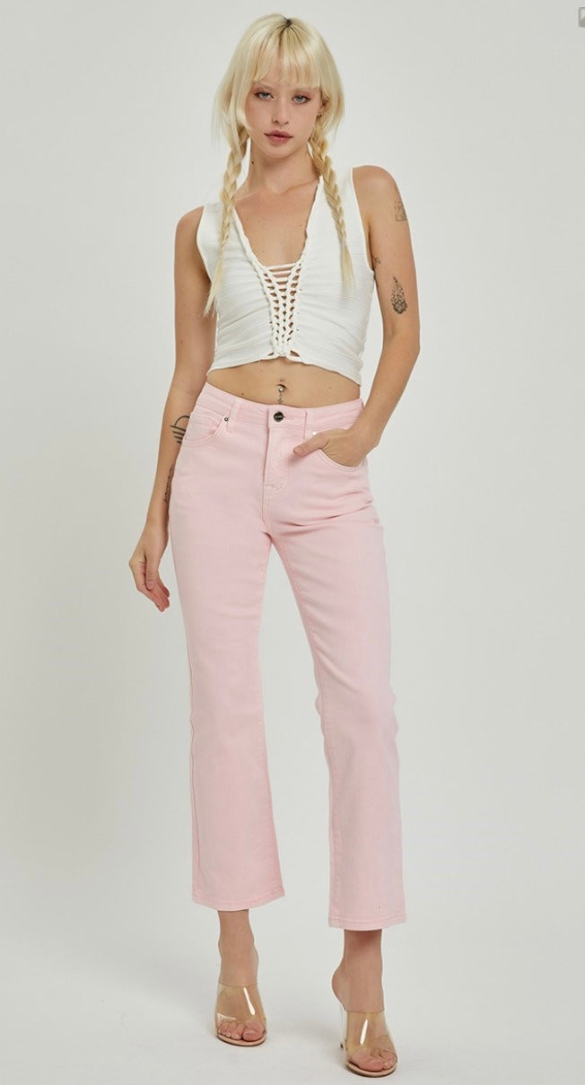 RISEN PETAL PINK JEANS