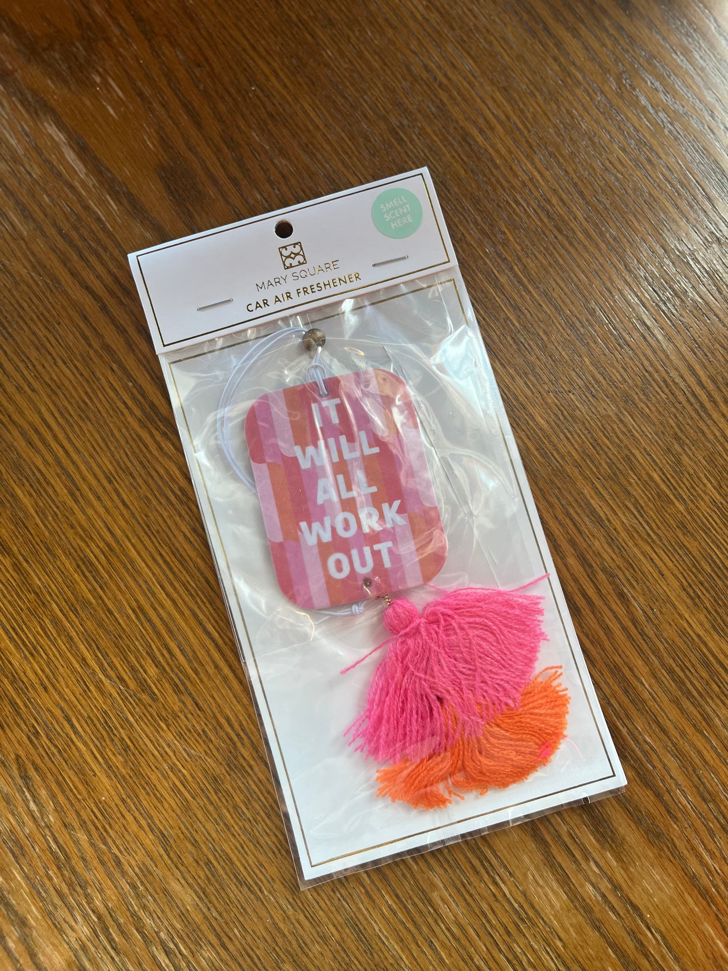 AIR FRESHENER IT WILL ALL WORK OUT