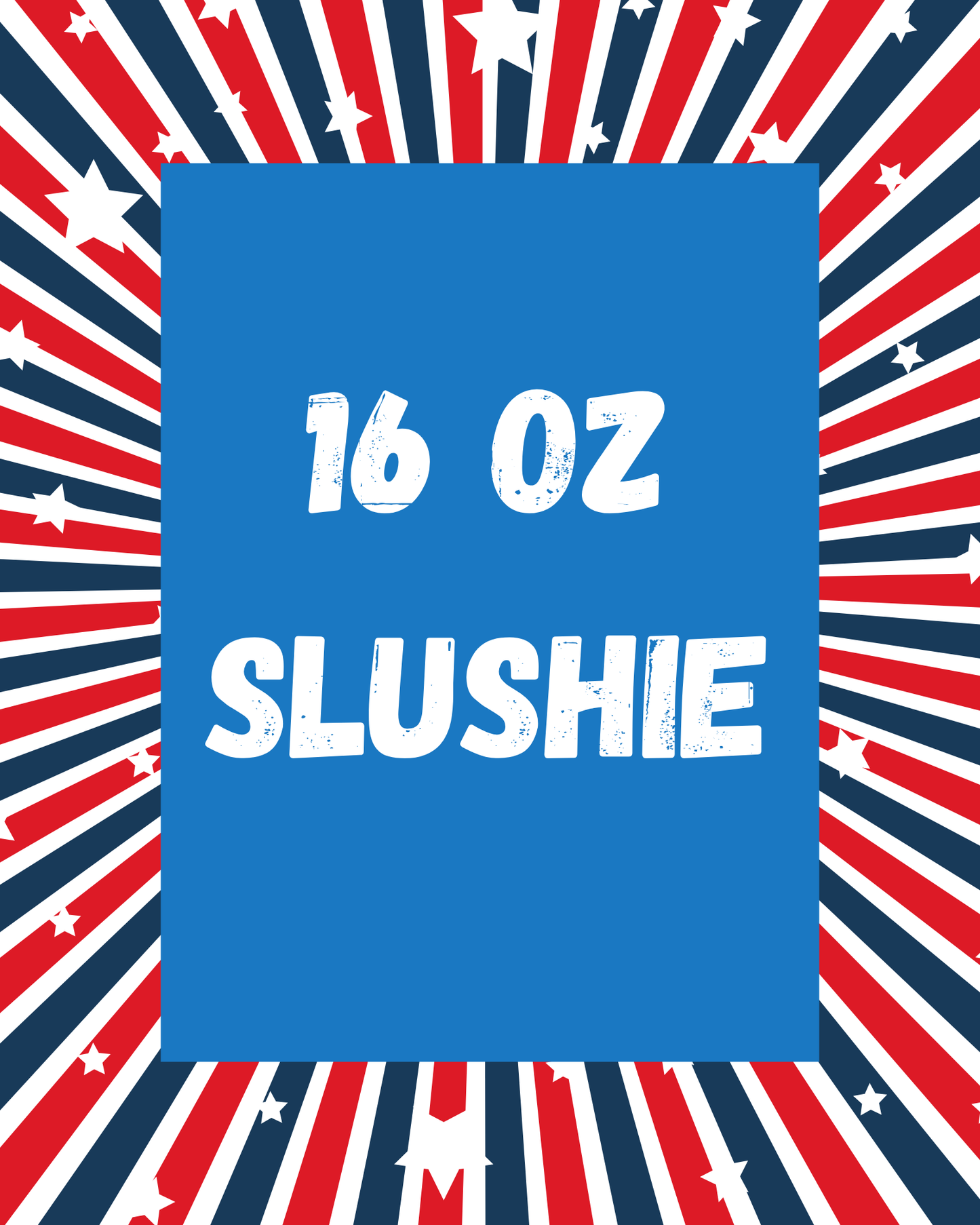 16OZ SLUSHIE