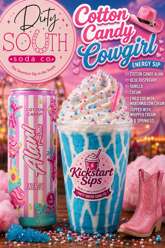 COTTON CANDY COWGIRL- KICKSTART SIP