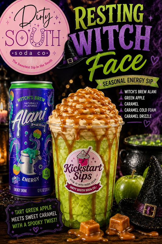 RESTING WITCH FACE- KICKSTART SIP (SEASONAL)