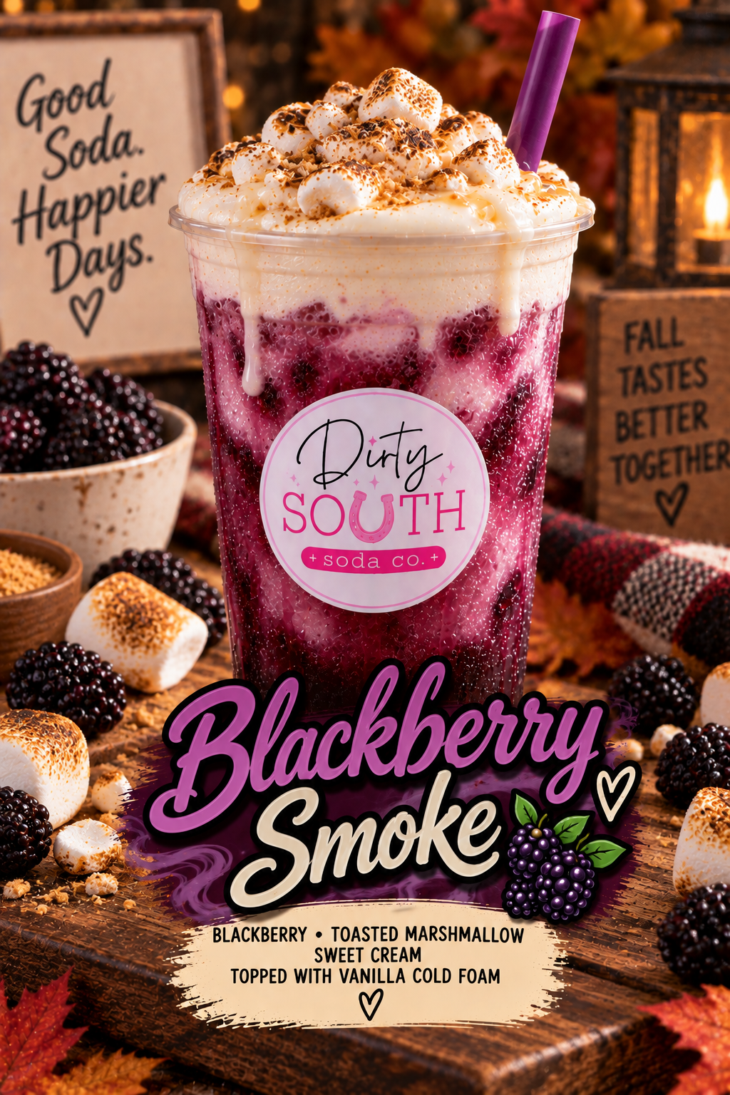 BLACKBERRY SMOKE (FALL MENU)