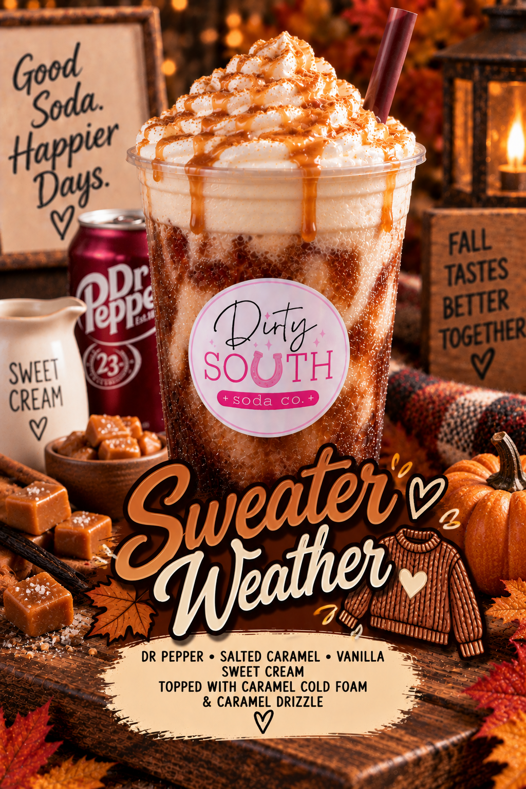SWEATER WEATHER (FALL MENU)