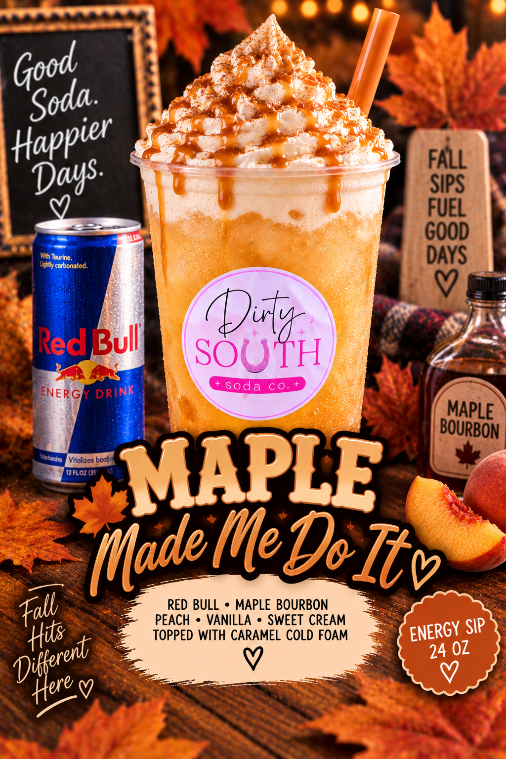 MAPLE MADE ME DO IT KICKSTART SIP (FALL MENU)