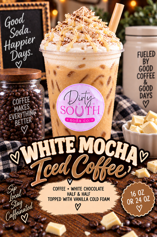 WHITE MOCHA ICED COFFEE