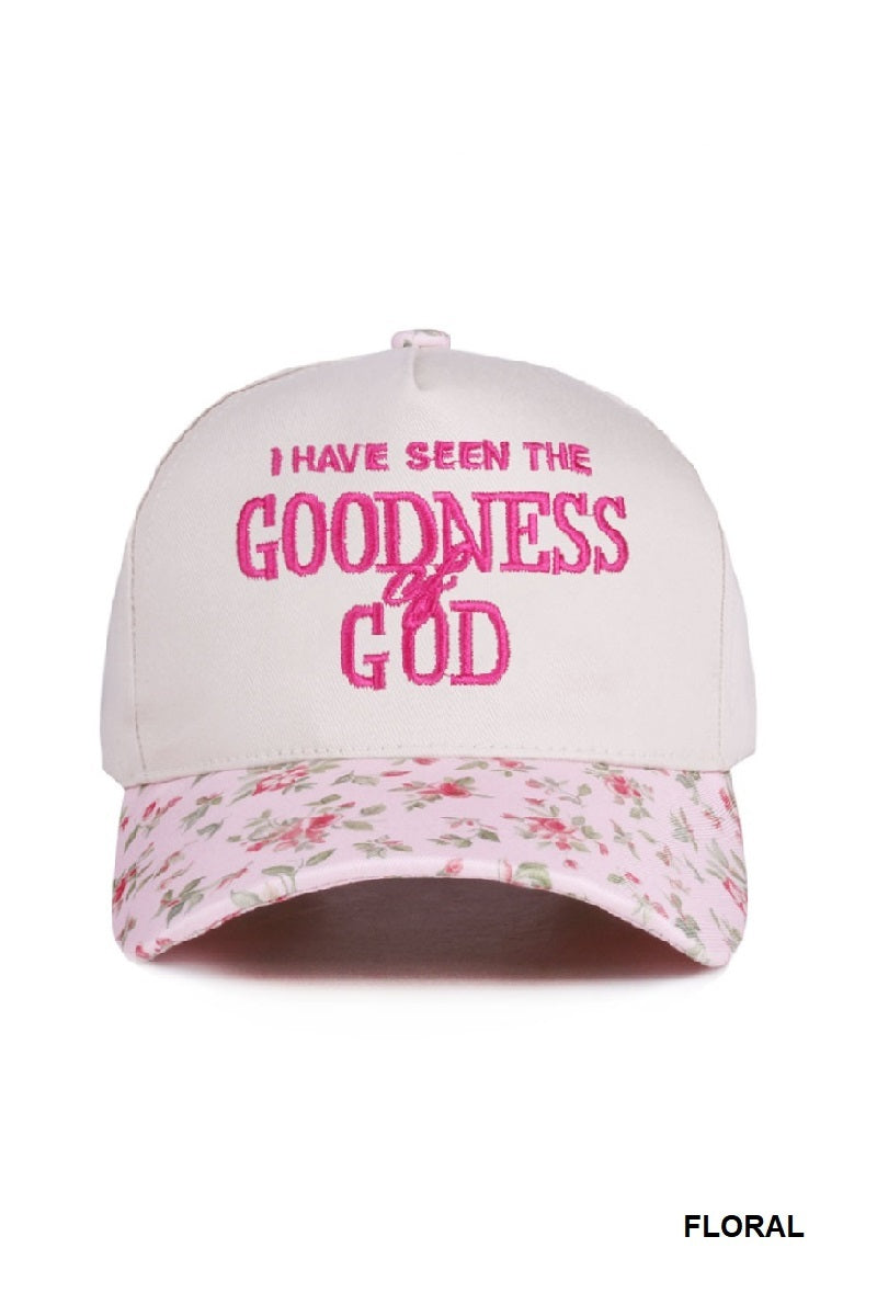 GOODNESS OF GOD CORDUROY HAT