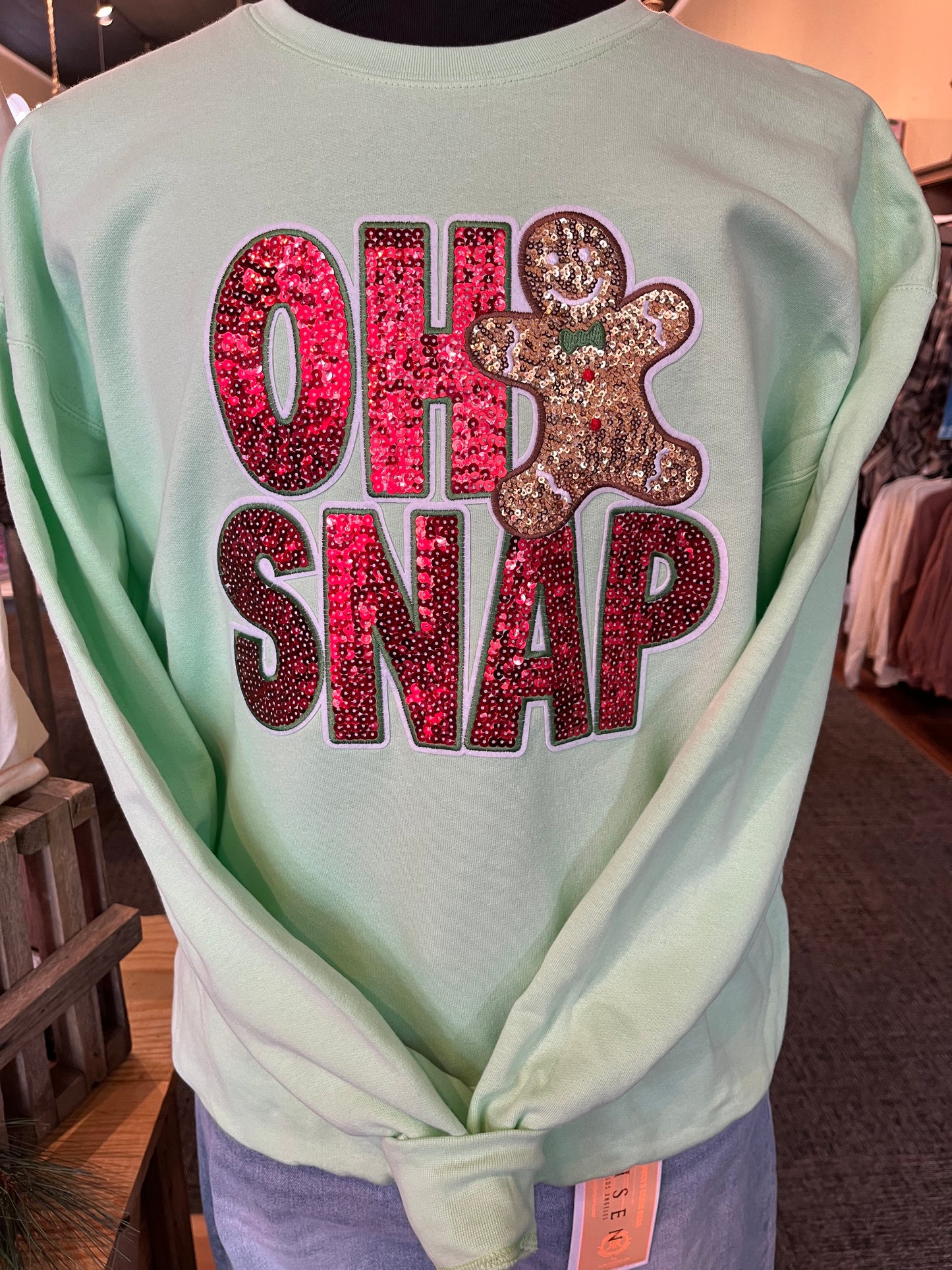 OH SNAP SWEATSHIRT