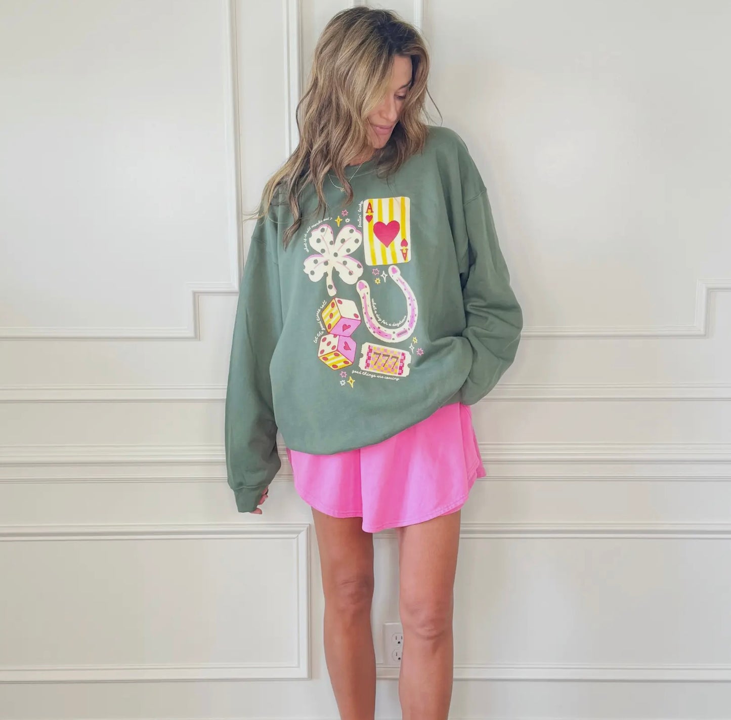 GOOD LUCK TRINKETS SWEATSHIRT