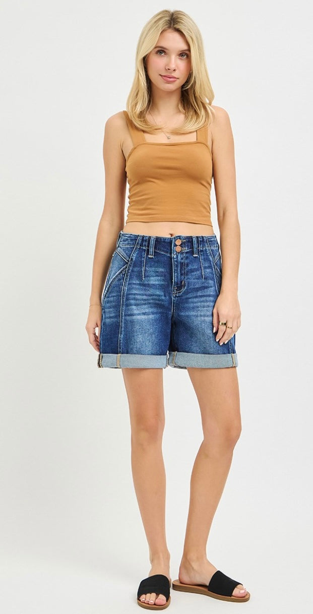 SUNNY DAYS ROLL UP SHORTS