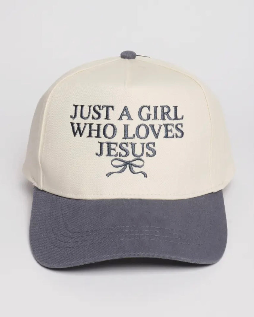 JUST A GIRL WHO LOVES JESUS TRUCKER