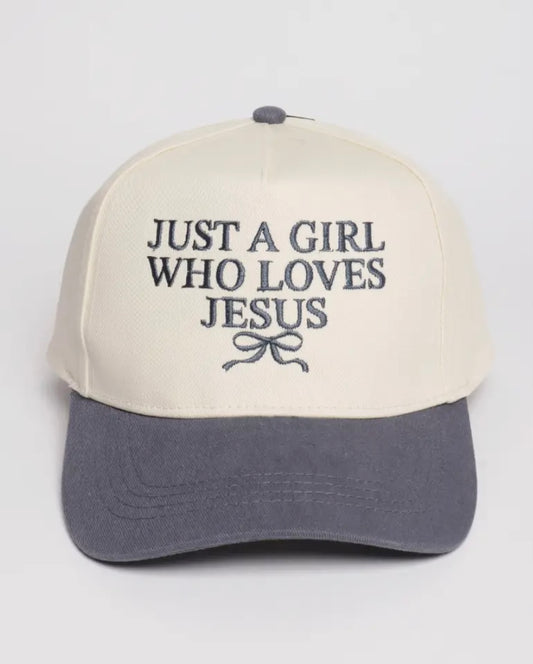 JUST A GIRL WHO LOVES JESUS TRUCKER