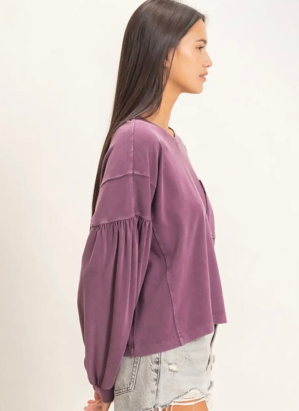 PLUM PERFECT PULLOVER