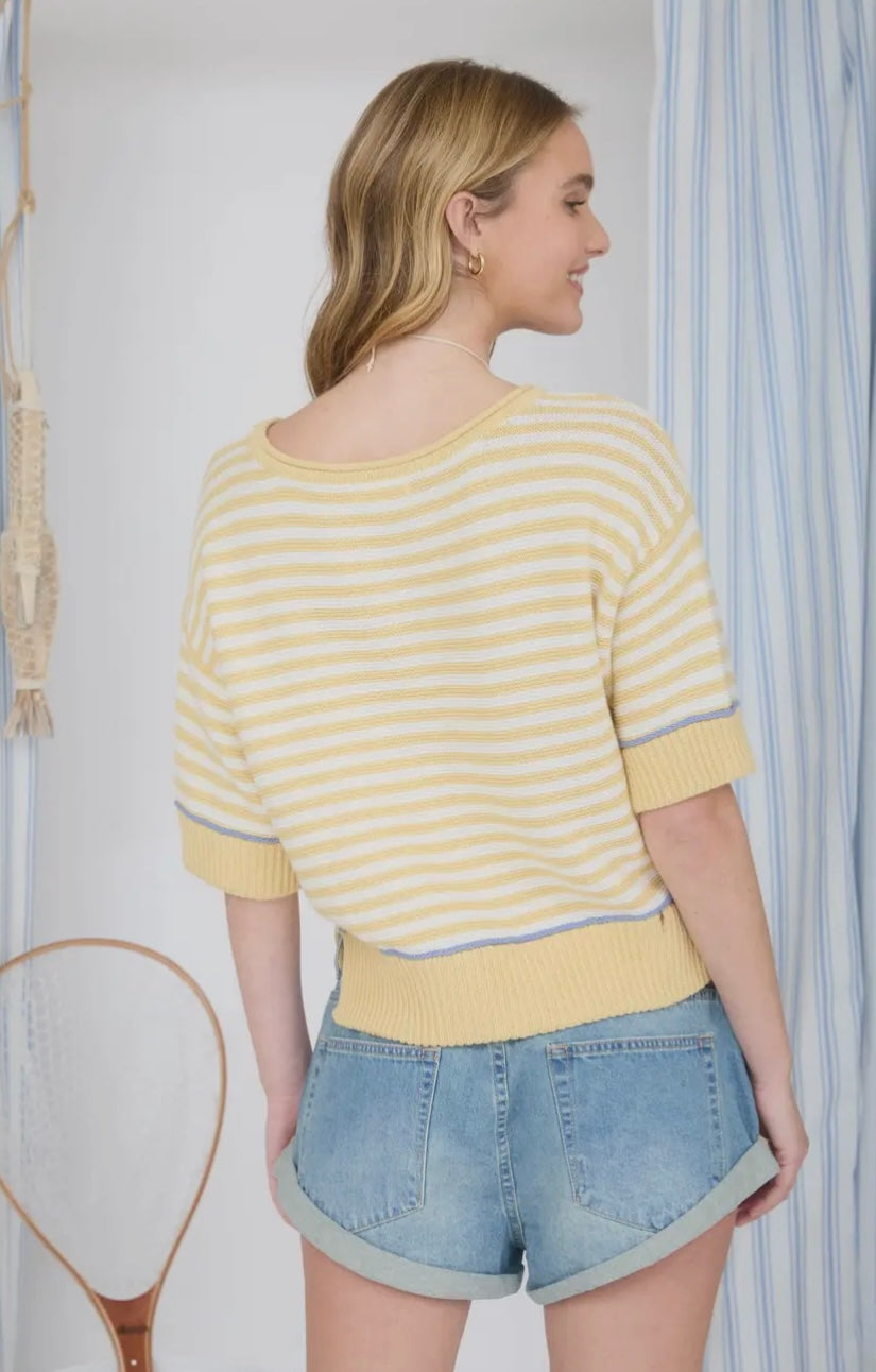 LEMON DROP STRIPES