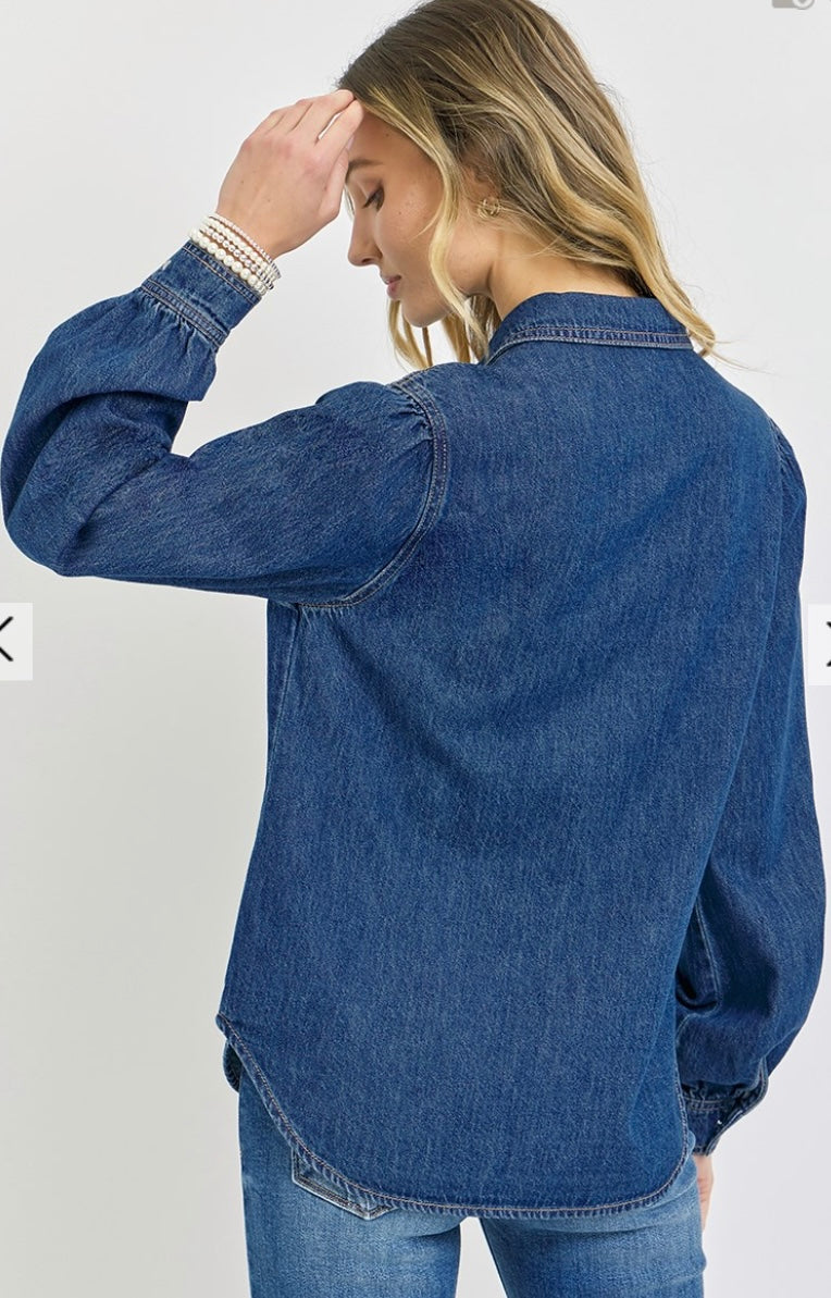 DENIM AFTER DARK SHIRT