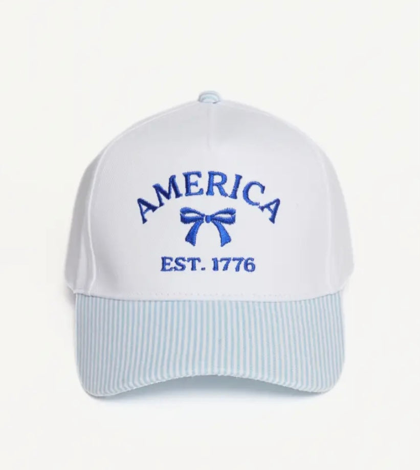 Stars & Stripes Sweetheart Hat 🇺🇸🎀