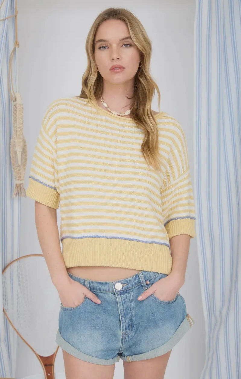 LEMON DROP STRIPES