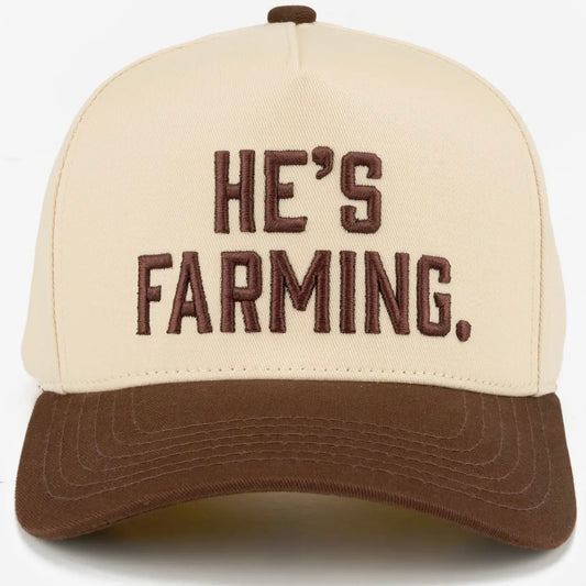 HE’S FARMING TRUCKER