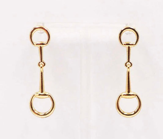 HORSE BIT EARRINGS