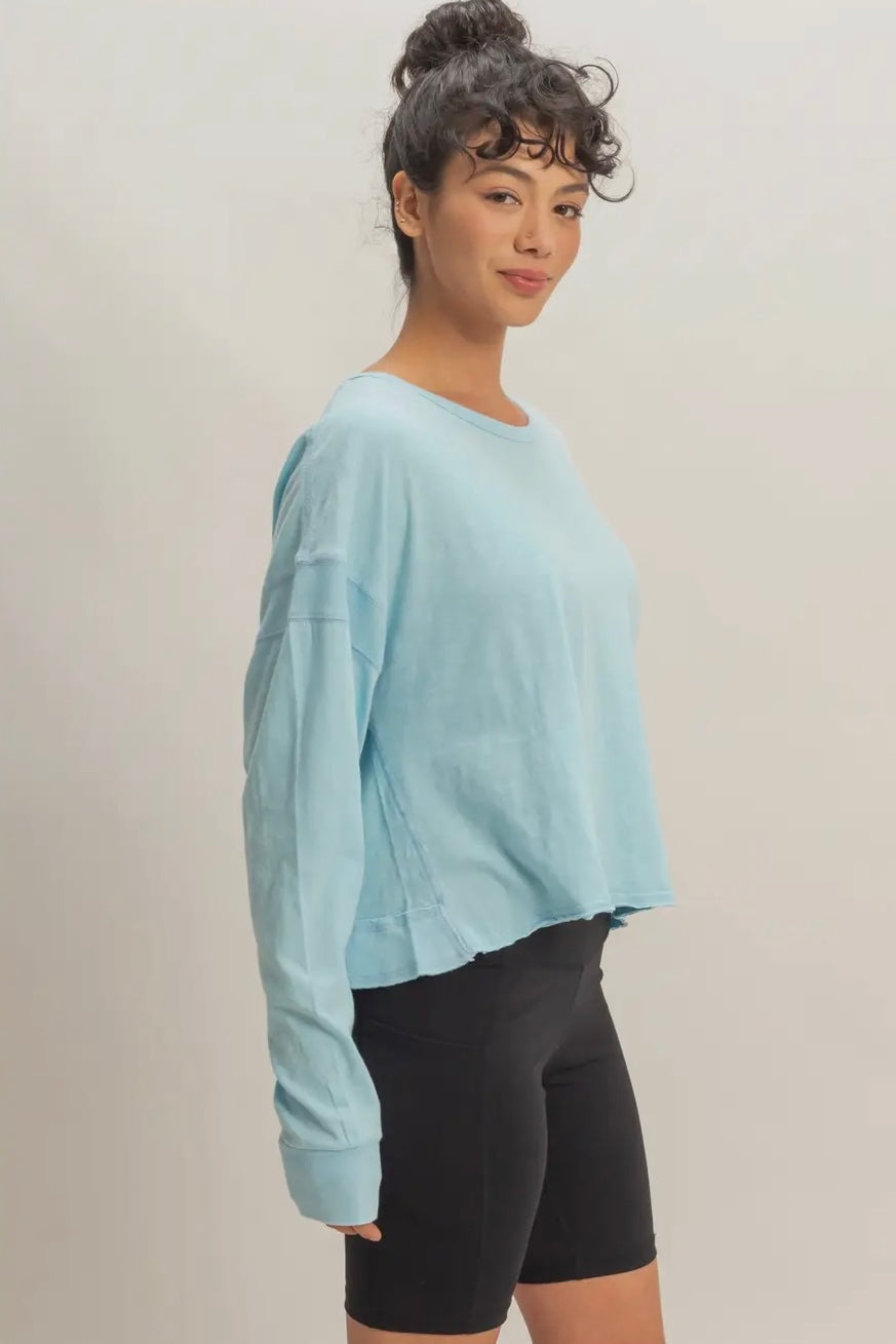FREE FLOW CROSS-BACK TOP