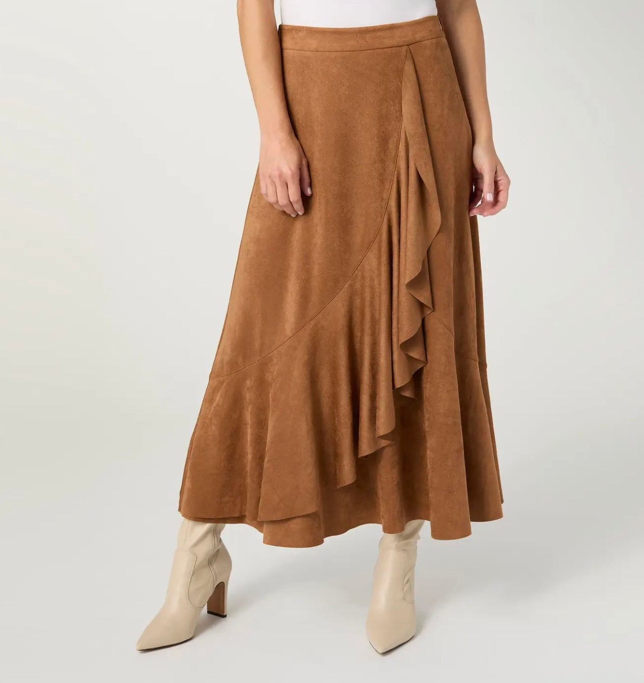 CANYON FAUX SUEDE SKIRT