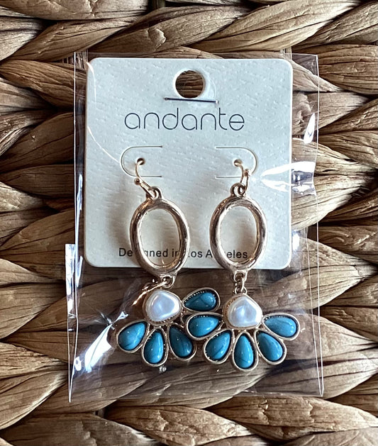 PETAL & PEARL EARRINGS