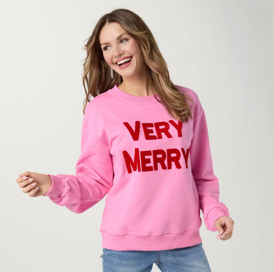 VERY MERRY SWEATSHIRT