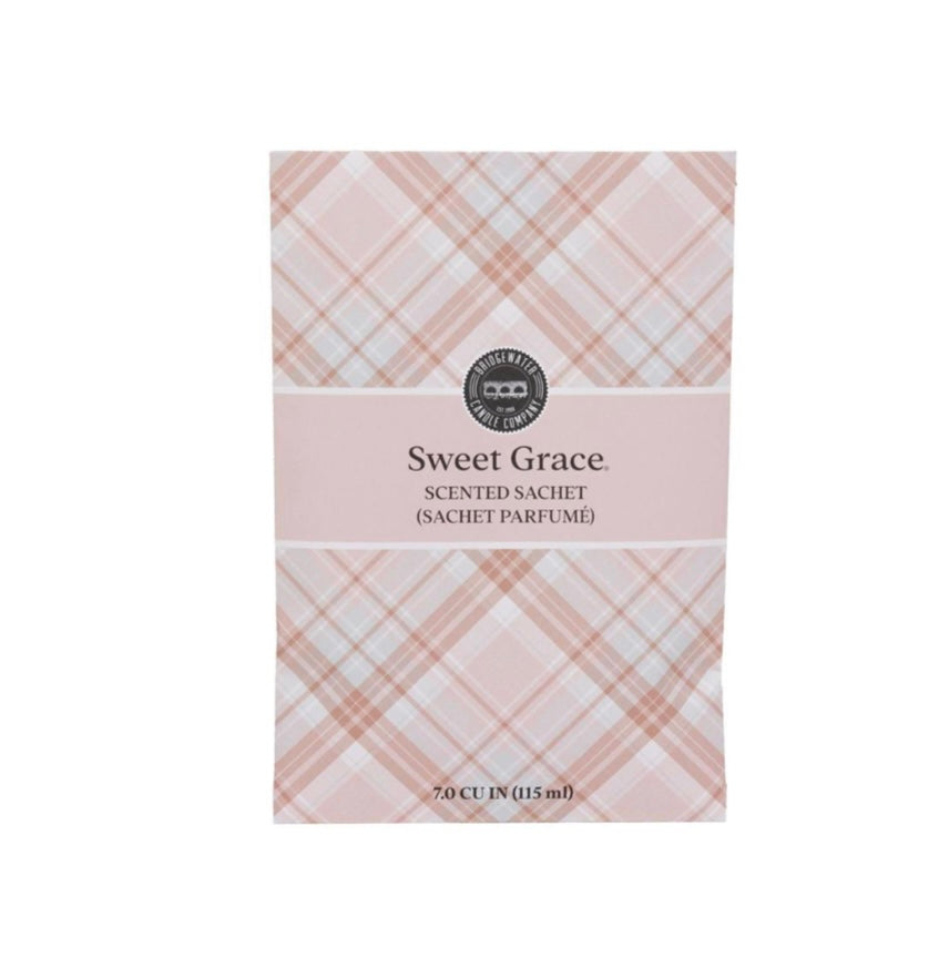 SWEET GRACE PLAID SACHET