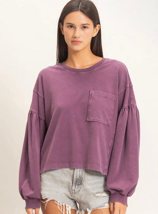 PLUM PERFECT PULLOVER