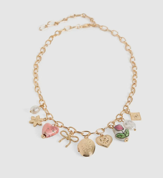 THE CHARMING BLOSSOM LOCKET NECKLACE