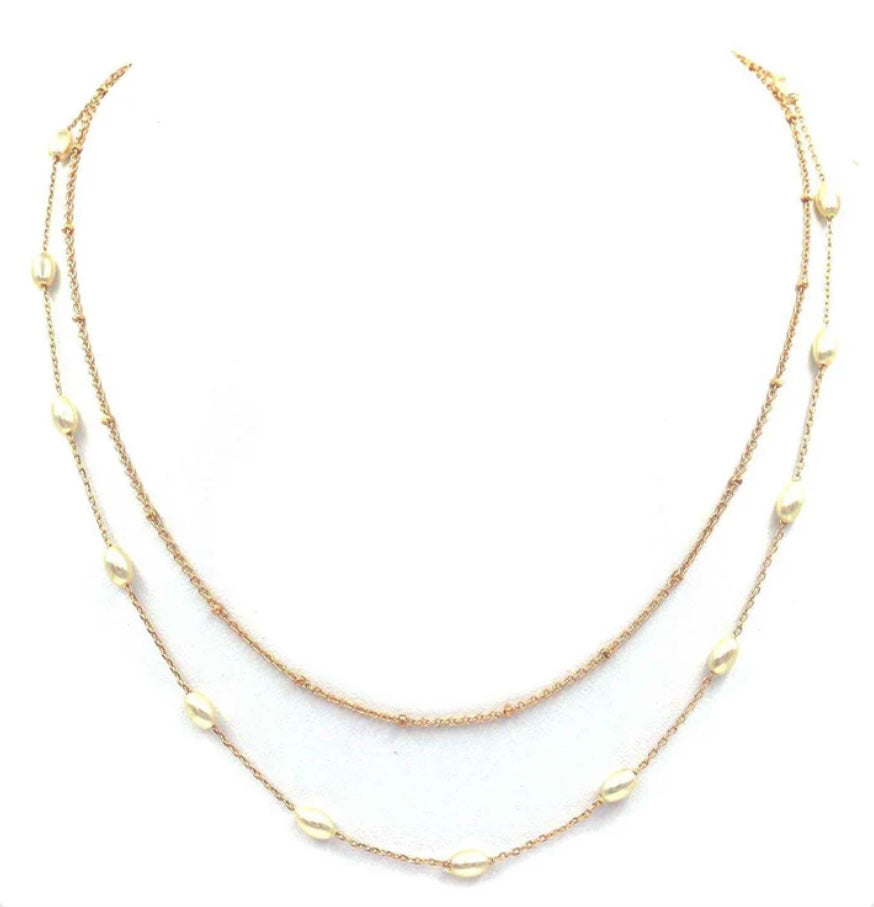 DARLING PEARL NECKLACE